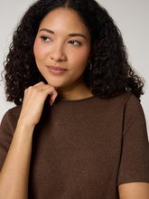 Bild von Strickshirt mit Leinen