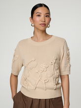 Image sur T-shirt en coton biologique tricoté