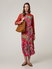 Bild von Seiden Print Midikleid