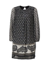 Image sur Robe mi-longue imprimée EVELANDA