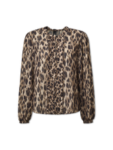 Bild von Bluse mit Leo-Print