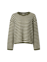 Bild von Strickshirt mit Leinen