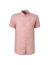 Image sur Chemise à manches courtes en lin