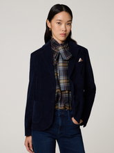 Image sur Blazer en velours côtelé, coupe ajustée