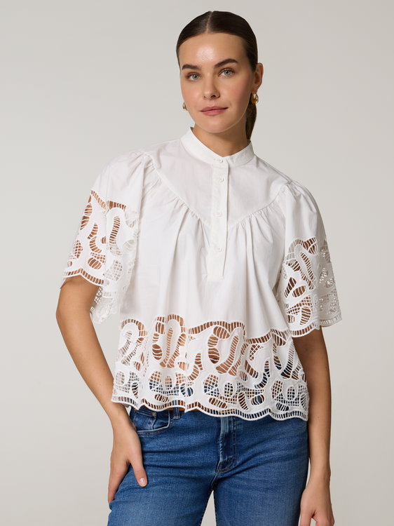 Bild von Bluse aus Bio-Baumwolle LINDA