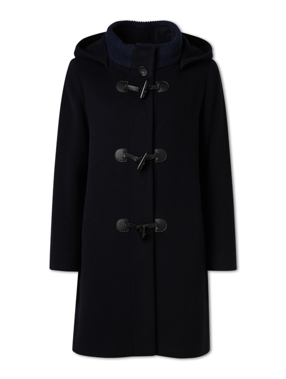 Bild von Dufflecoat mit Wolle