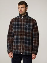 Image sur Veste en polaire TARTAN SHERPA