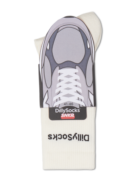 Bild von Socken mit Schriftzug