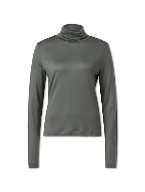 Bild von Langarmshirt mit Rollkragen
