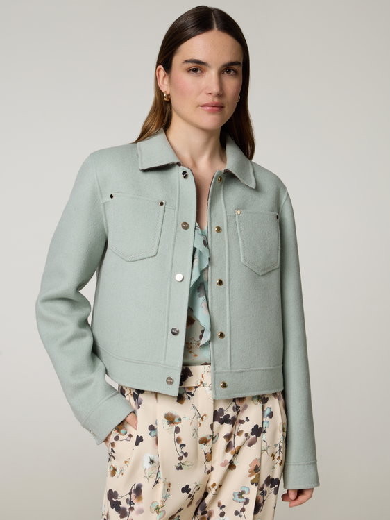 Image sur Veste réversible en laine
