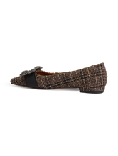 Bild von Ballerinas aus Tweed IVALORA