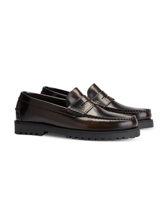 Image sur LOAFER POLISHED BRAUN