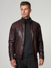 Bild von Lederjacke aus Lammleder