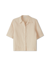 Bild von Kurzarm Bluse aus Leinen