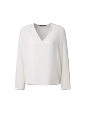 Bild von Bluse mit V-Ausschnitt