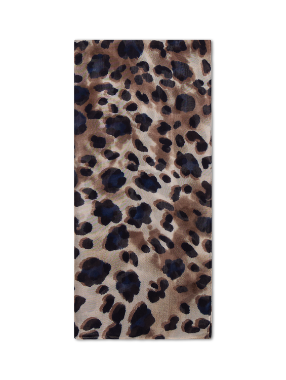Bild von Schal mit Leo-Print