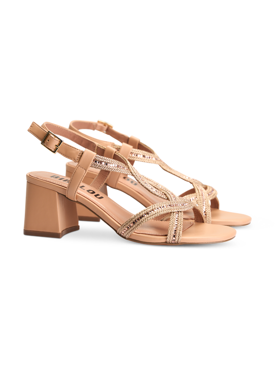 Image sur Sandales avec strass