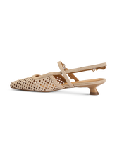 Bild von Slingpumps aus Veloursleder
