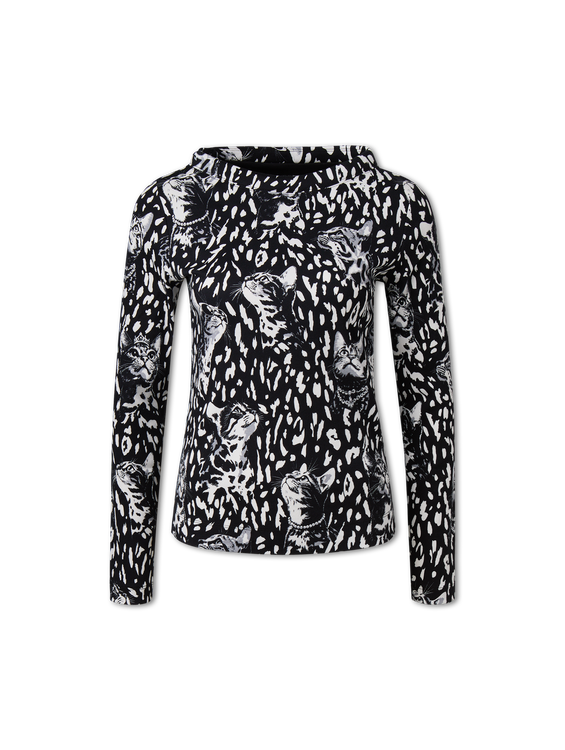 Bild von Langarmshirt aus Baumwolle