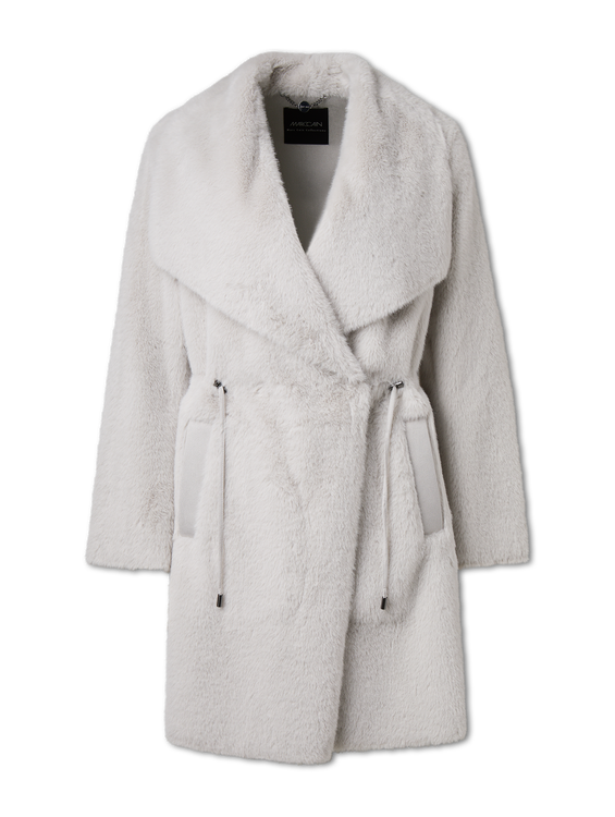 Image sur Manteau en fausse fourrure
