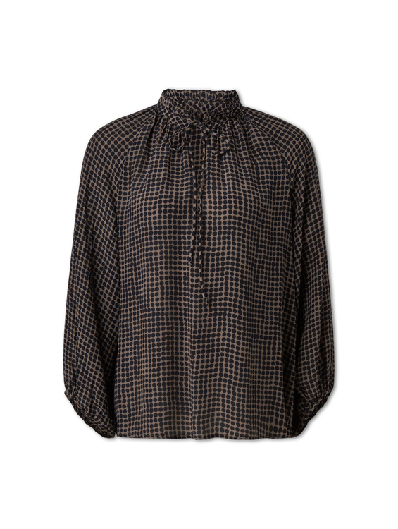 Bild von Schluppenbluse mit Muster