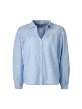 Bild von Hemdbluse mit Stickerei