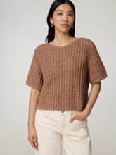 Bild von Kurzarmpullover aus Strick