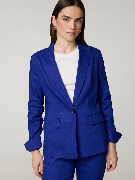 Bild von Blazer mit Leinen