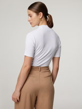 Image sur T-shirt avec côtes