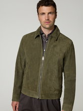 Image sur Veste en cuir velours MALBANO