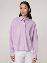 Bild von Poplinebluse mit Streifen