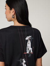 Image sur T-shirt en coton