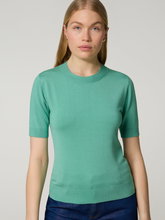 Bild von T-Shirt aus Feinstrick