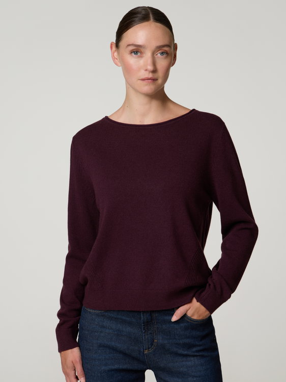 Image sur Pull en laine vierge tricoté