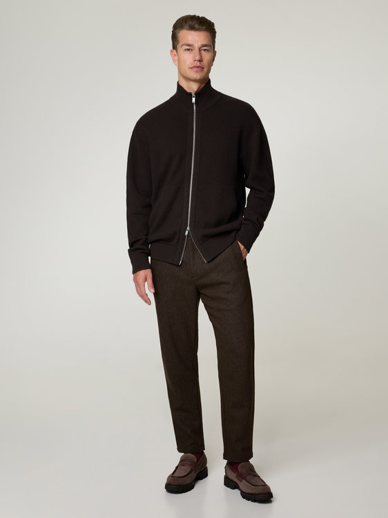 Image sur Pantalon en tweed coupe classique MONZA