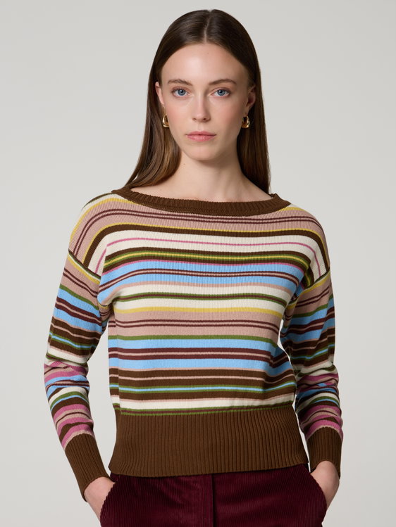 Image sur Pull en maille ZINNIA
