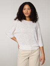 Bild von Strickshirt mit Leinen CIMAO