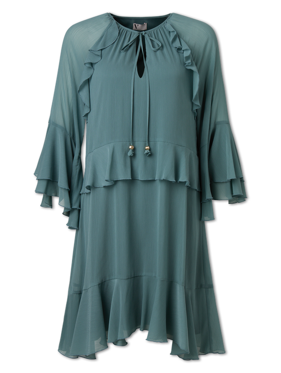 Bild von Minikleid mit Rüschen