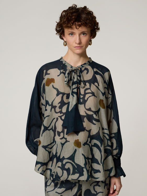 Bild von Bluse mit Allover-Print