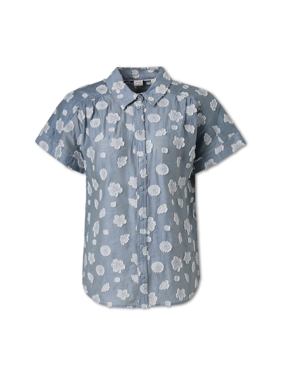 Bild von Bluse mit Blumenmuster