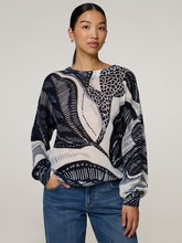 Image sur Pull en maille fine avec laine