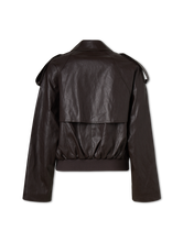 Image sur Veste en simili cuir