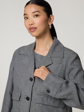 Bild von Leinenjacke im Relaxed Fit