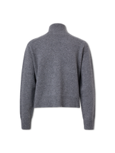 Bild von Stehkragenpullover aus Wolle