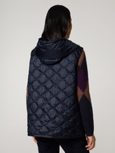 Bild von Steppgilet mit Filzdetails