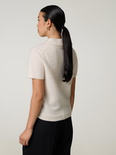 Image sur Pull à manches courtes en maille