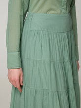 Image sur Jupe midi en coton