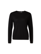 Bild von Feinstrickpullover aus Wolle