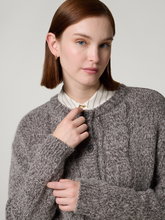 Bild von Strickjacke mit Alpaka