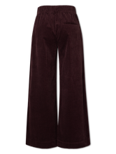 Image sur Pantalon en velours côtelé à jambes larges